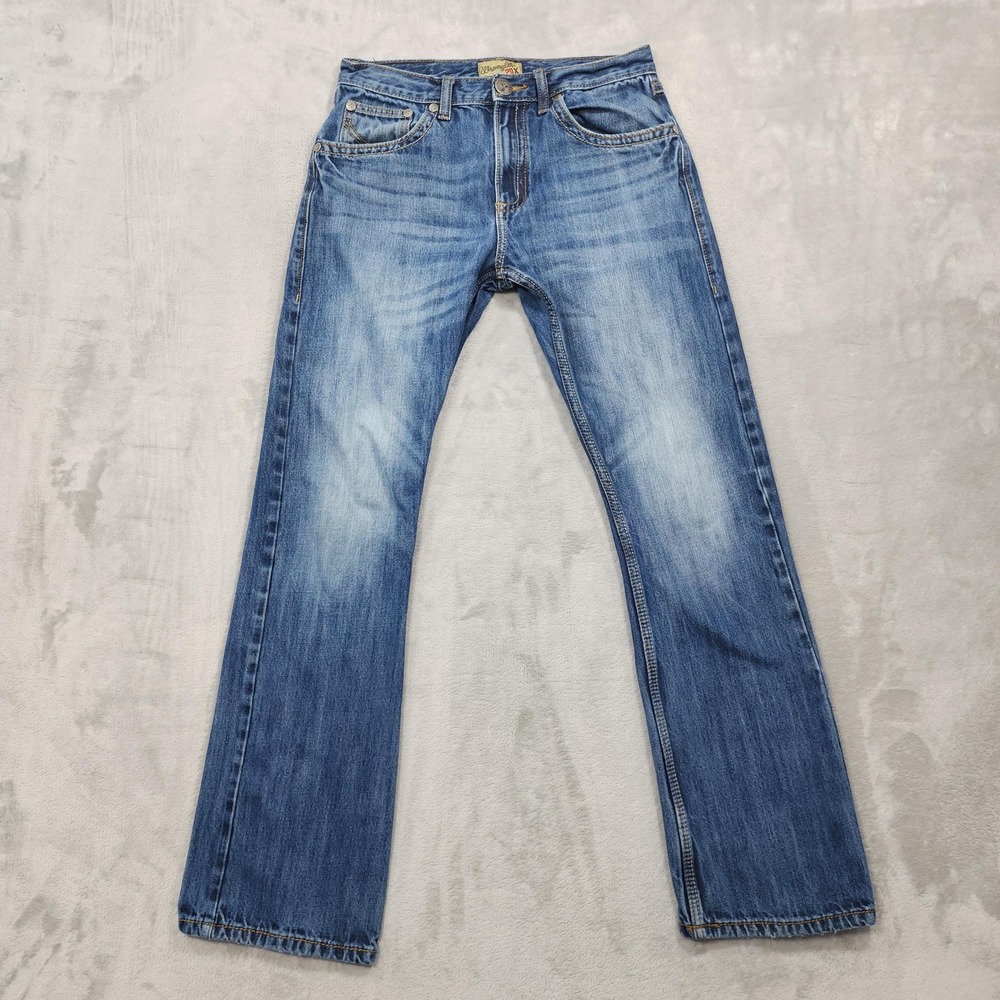 Wrangler 20X Jeans Mens 31x31.5* Blue Medium Wash Regular Bootcut Denim Western